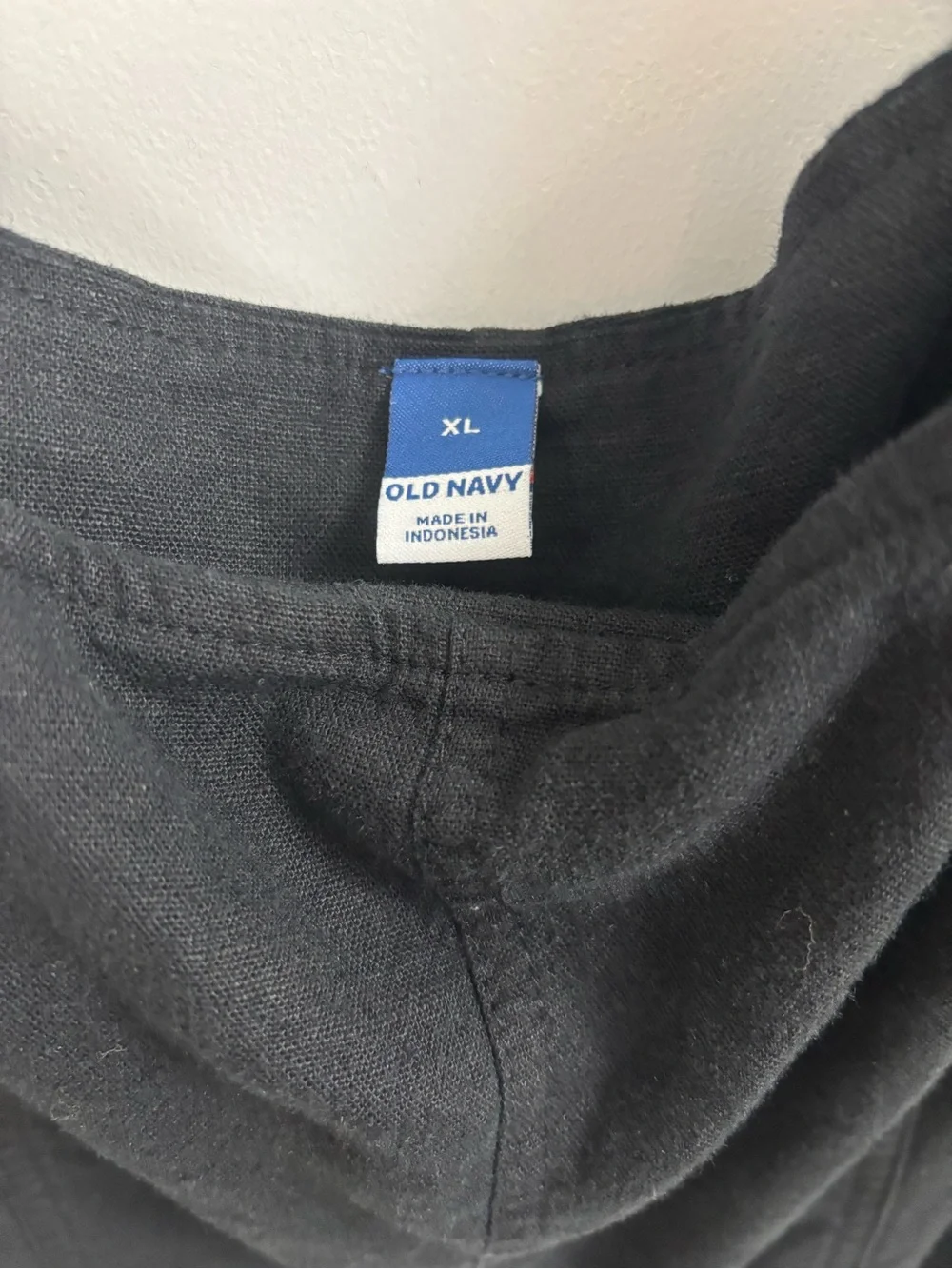 Old Navy Linen Square-Neck Midi Dress - Picture 5 of 6